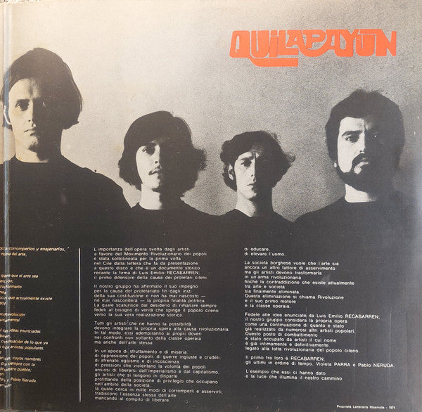 Quilapayún - Basta (Canti Rivoluzionari)