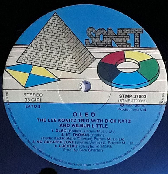 The Lee Konitz Trio - Oleo
