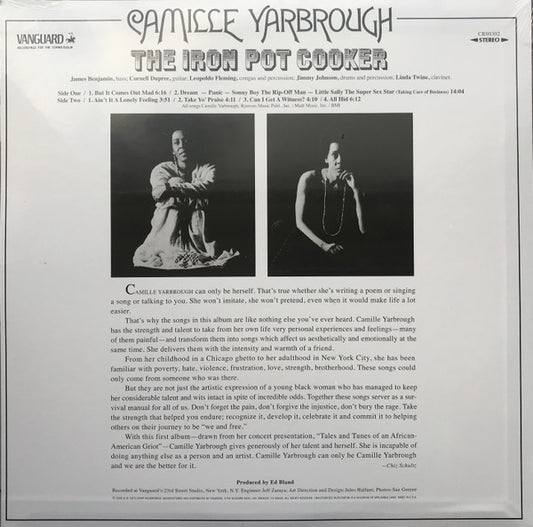 Camille Yarbrough - The Iron Pot Cooker (nuovo)