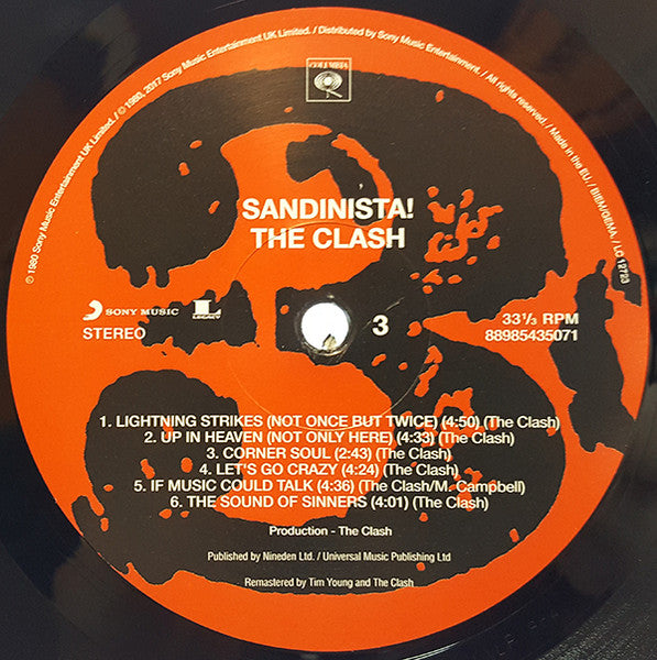 The Clash - Sandinista! (nuovo)