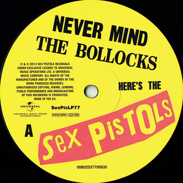 Sex Pistols - Never Mind The Bollocks Here's The Sex Pistols (nuovo)