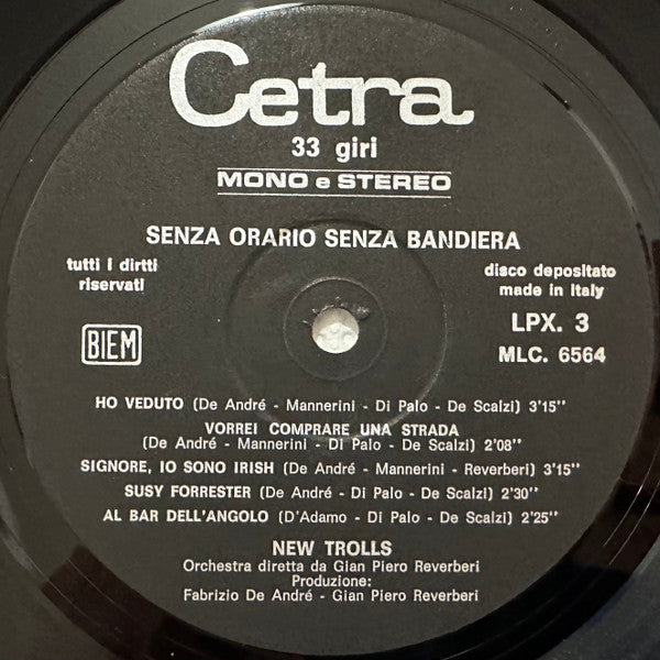 New Trolls - Senza Orario Senza Bandiera