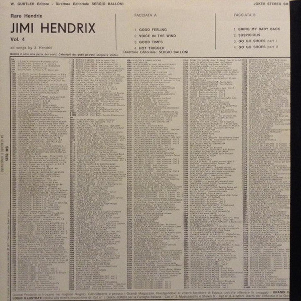 Jimi Hendrix - Rare Hendrix Vol. 4