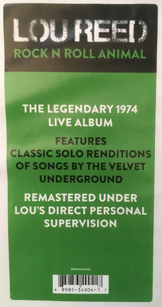 Lou Reed - Rock N Roll Animal (nuovo)