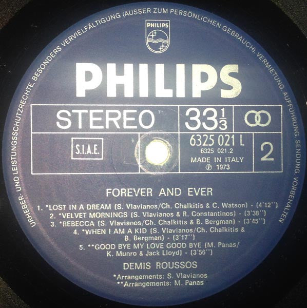 Demis Roussos - Forever And Ever