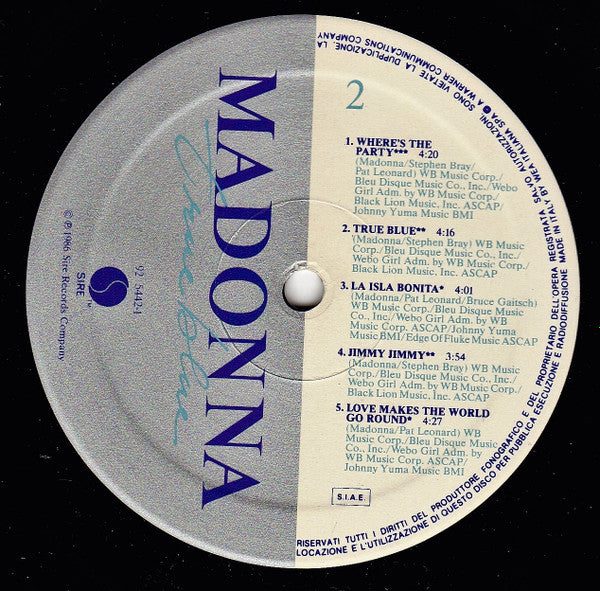 Madonna - True Blue