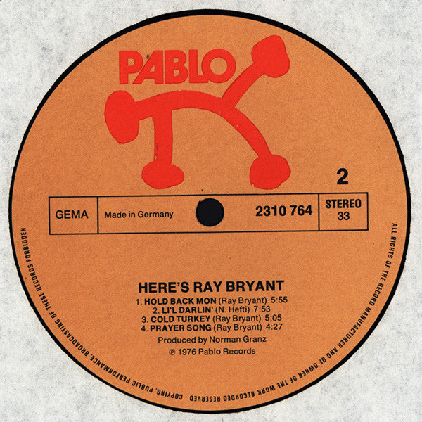 Ray Bryant - Here's Ray Bryant
