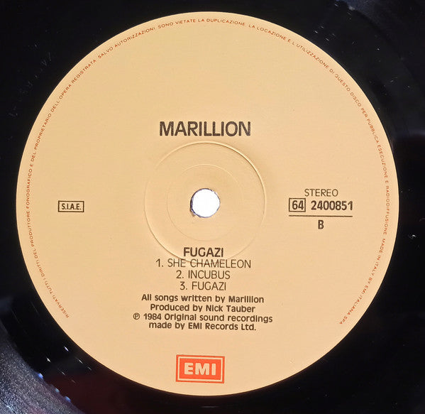 Marillion - Fugazi