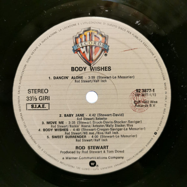 Rod Stewart - Body Wishes