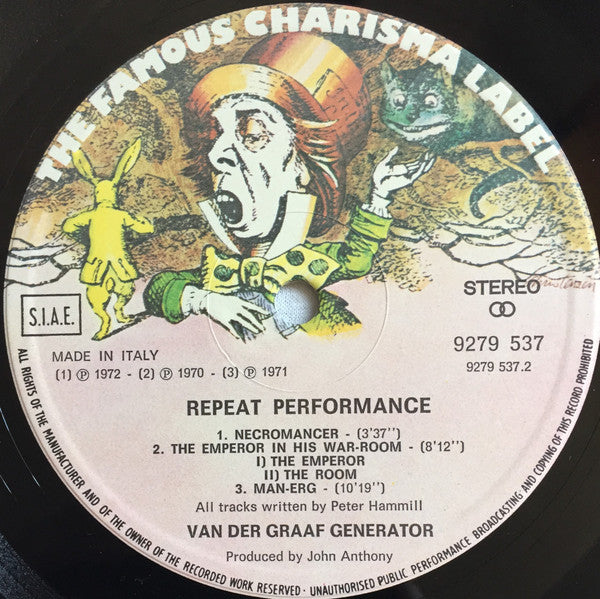 Van Der Graaf Generator - Repeat Performance