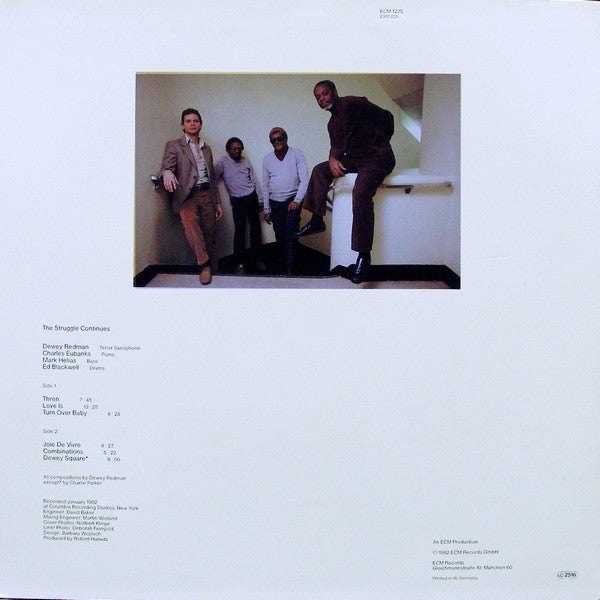 Dewey Redman Quartet - The Struggle Continues