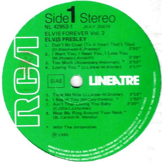 Elvis Presley - Elvis Forever, Vol. 2