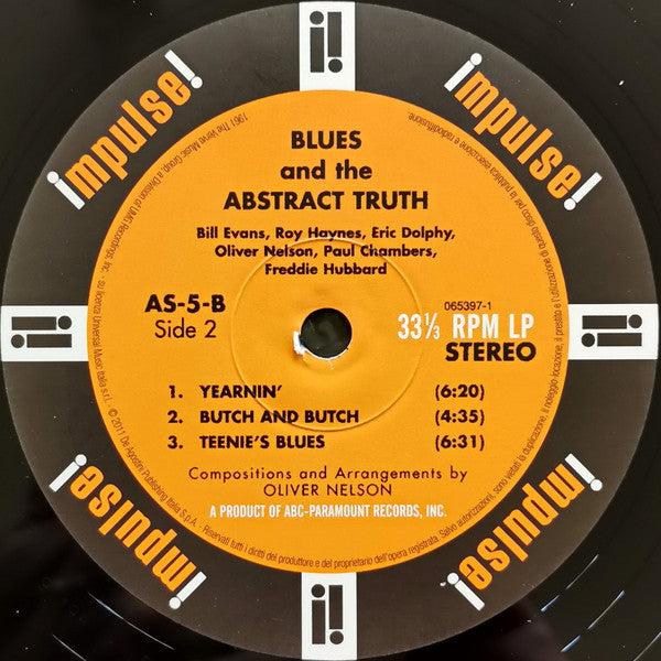 Oliver Nelson - The Blues And The Abstract Truth