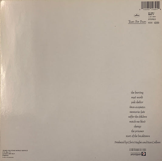 Tears For Fears - The Hurting