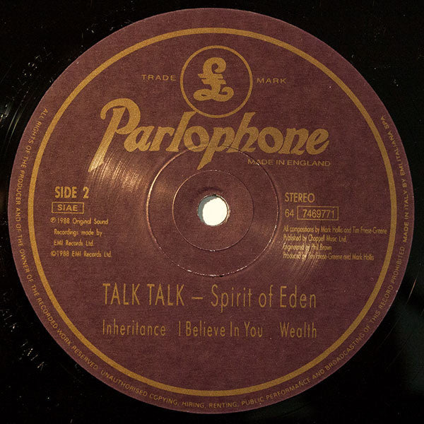 Talk Talk - Spirit Of Eden