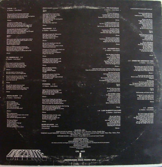 Amazing Blondel - Evensong