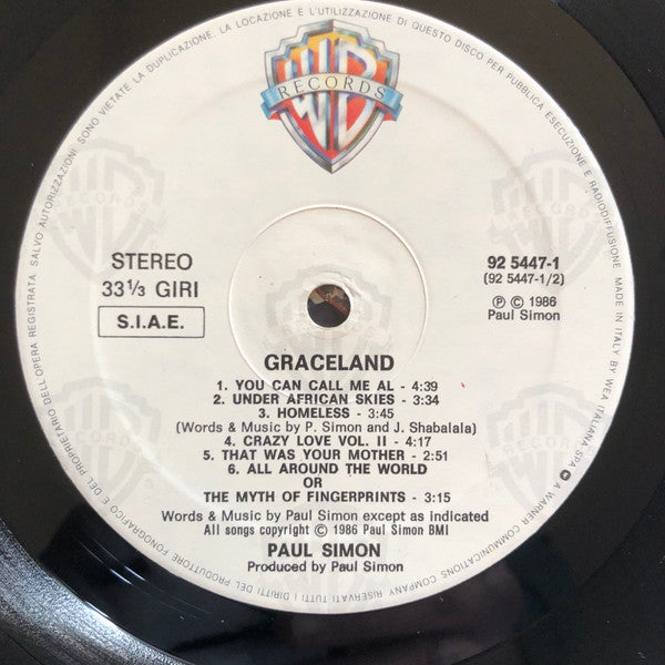 Paul Simon - Graceland