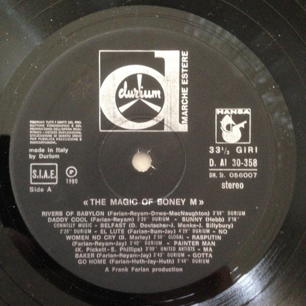 Boney M. - The Magic Of Boney M. - 20 Golden Hits