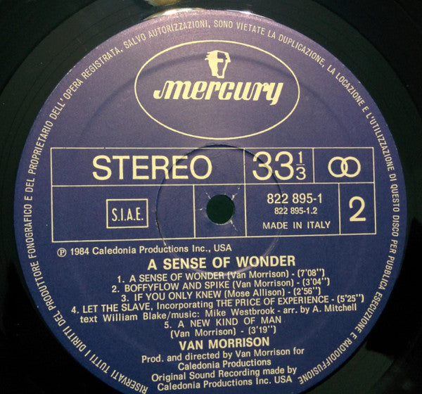 Van Morrison - A Sense Of Wonder