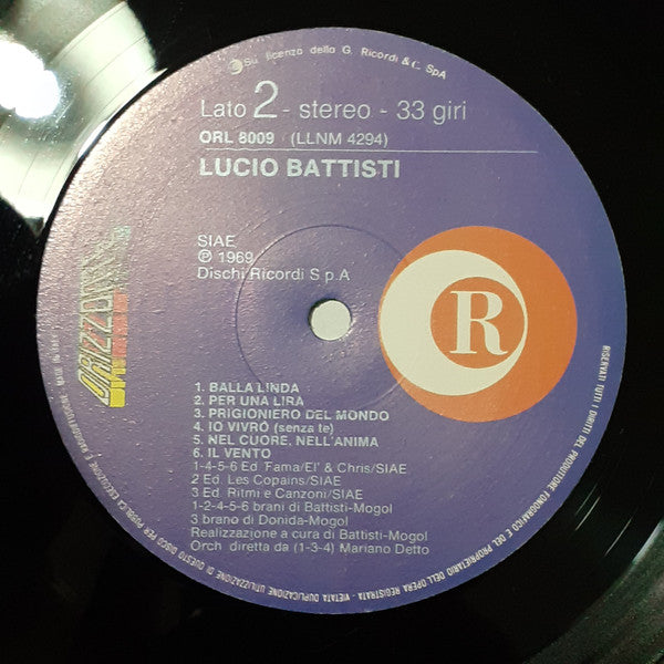 Lucio Battisti - Lucio Battisti