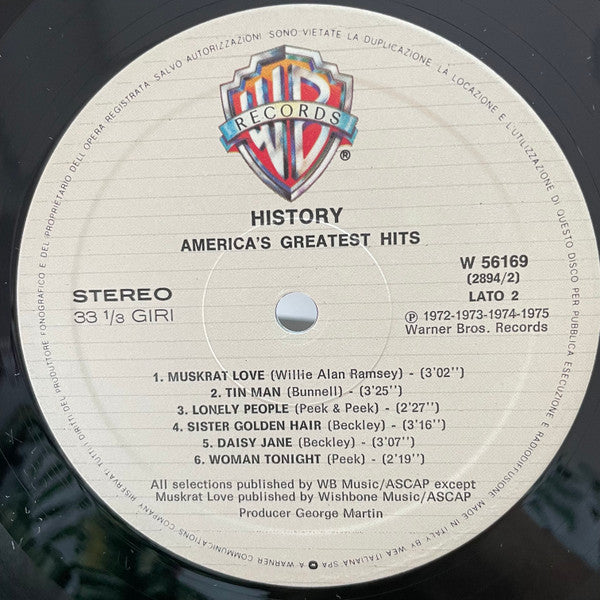 America - History · America's Greatest Hits