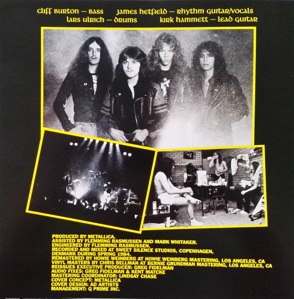Metallica - Ride The Lightning (nuovo)