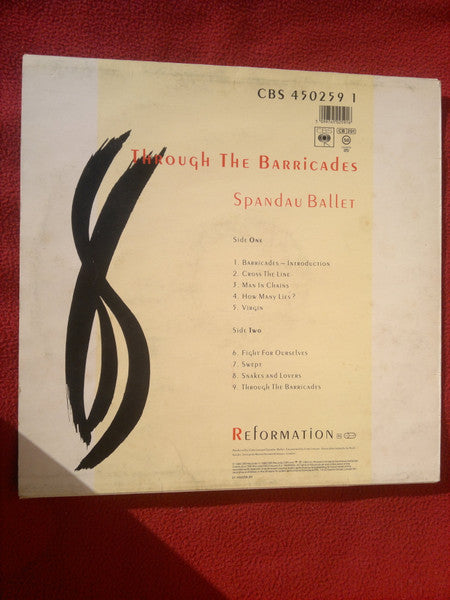 Spandau Ballet - Through The Barricades