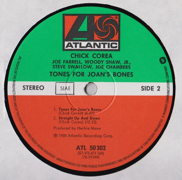 Chick Corea - Tones For Joan's Bones
