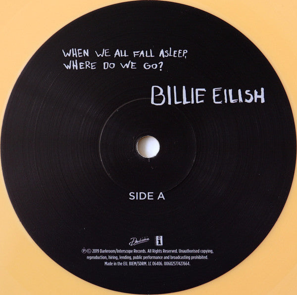 Billie Eilish - When We All Fall Asleep, Where Do We Go?