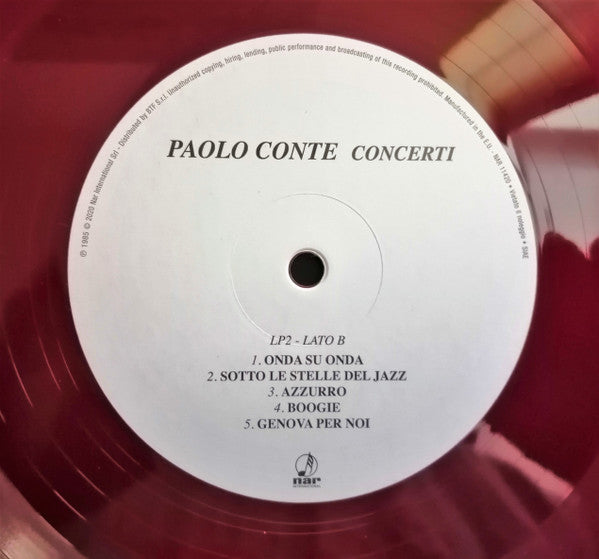 Paolo Conte - Concerti (nuovo)
