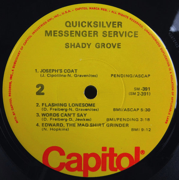 Quicksilver Messenger Service - Shady Grove