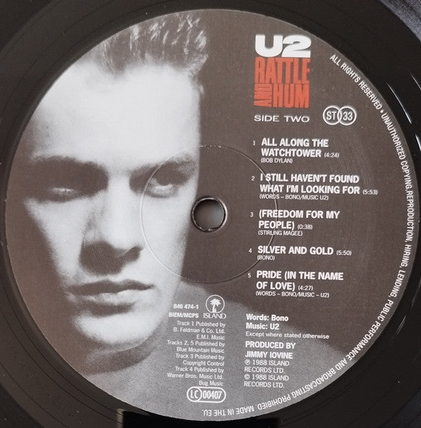 U2 - Rattle And Hum (nuovo)