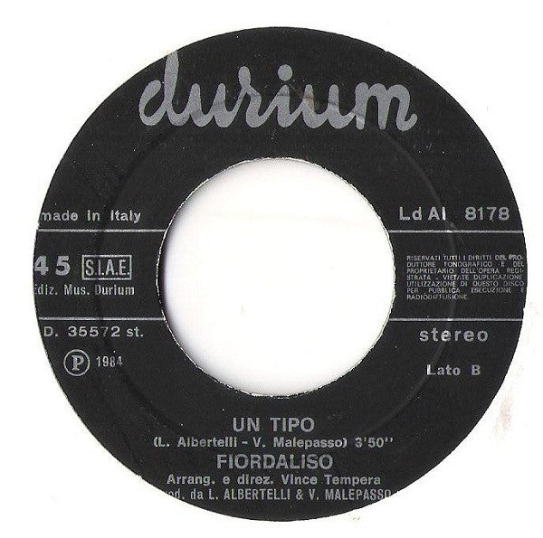 Fiordaliso - Non Voglio Mica La Luna (7")
