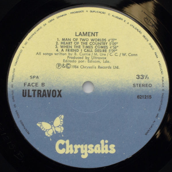 Ultravox - Lament
