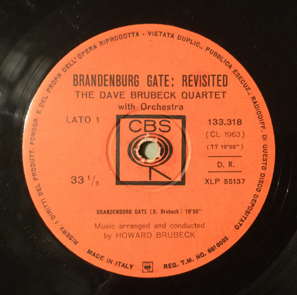 The Dave Brubeck Quartet - Brandenburg Gate: Revisited