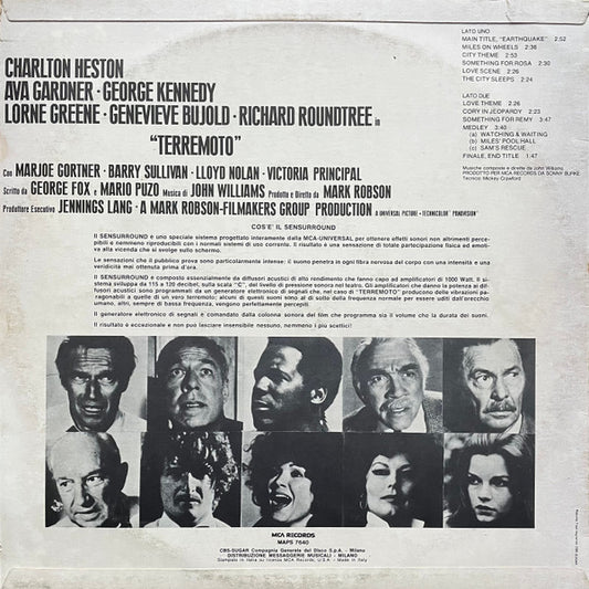 John Williams - Terremoto