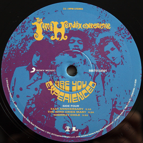 The Jimi Hendrix Experience - Are You Experienced (nuovo)