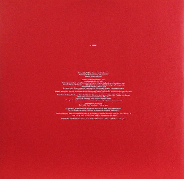 Pet Shop Boys - Behaviour