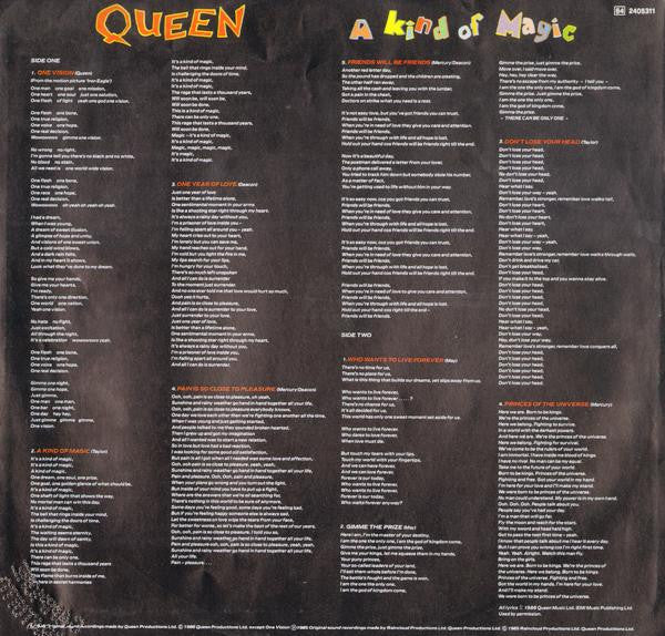 Queen - A Kind Of Magic