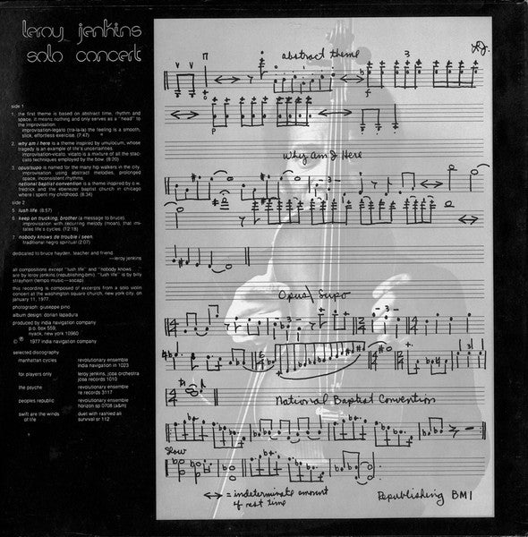 Leroy Jenkins - Solo Concert