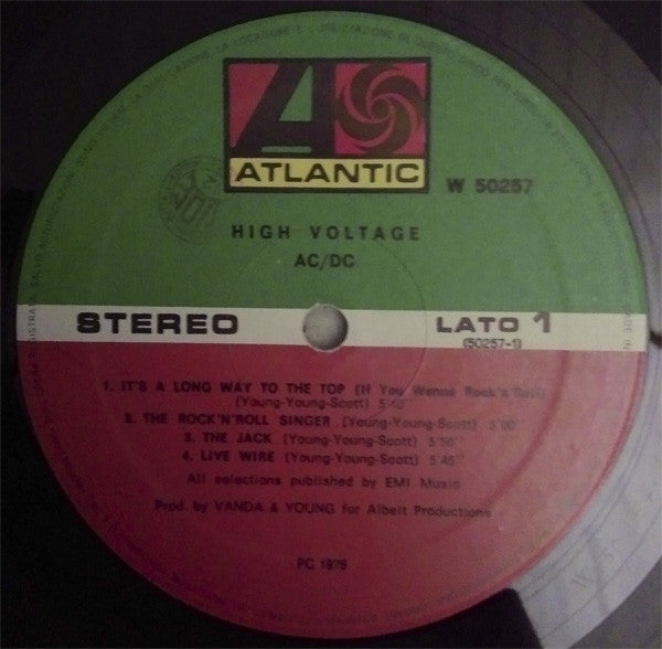 AC/DC - High Voltage