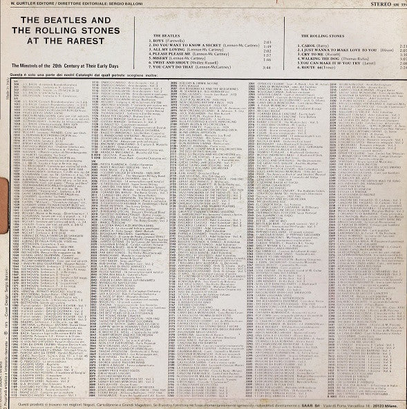 The Beatles - The Beatles & The Rolling Stones At The Rarest