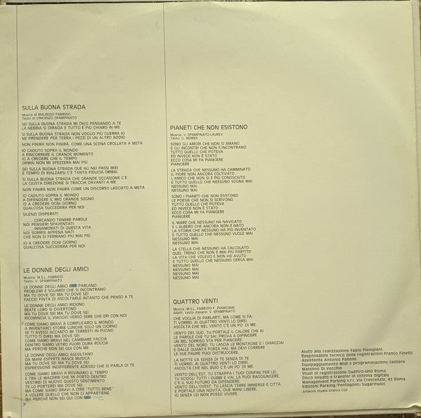 Riccardo Fogli - 1985