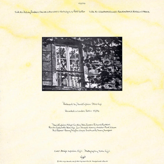 David Sylvian - Brilliant Trees