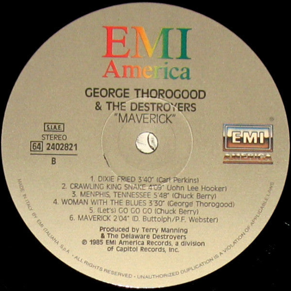 George Thorogood & The Destroyers - Maverick