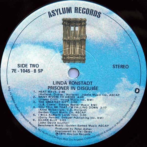 Linda Ronstadt - Prisoner In Disguise