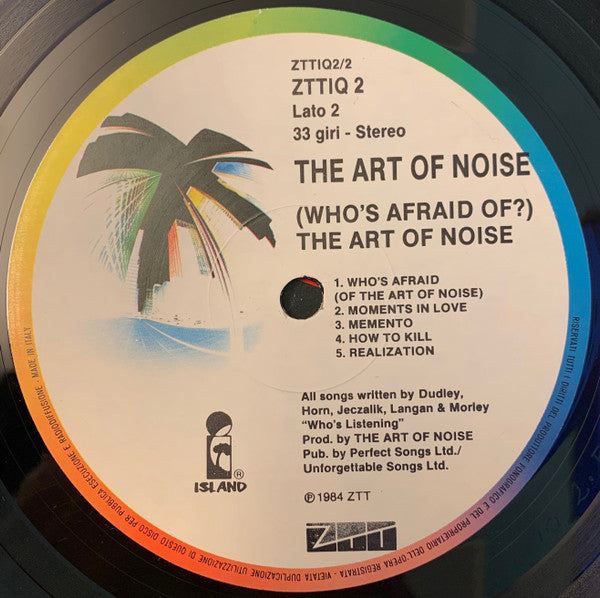 The Art Of Noise - (Who's Afraid Of?) The Art Of Noise!