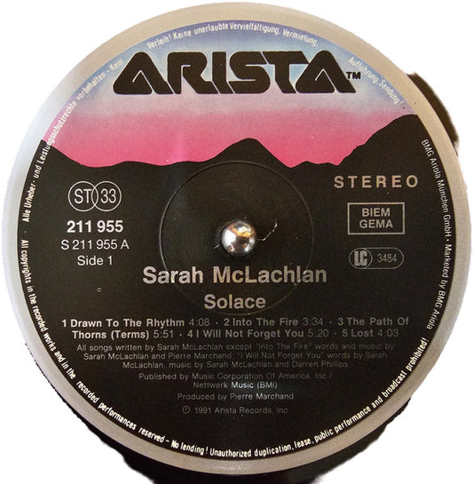 Sarah McLachlan - Solace