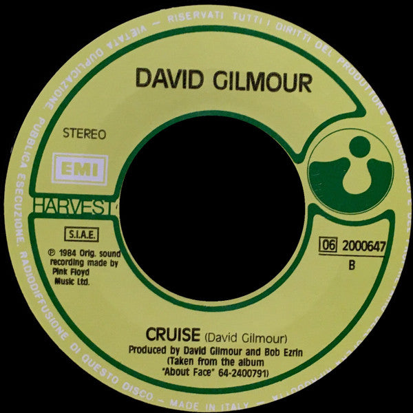 David Gilmour - Blue Light (7")