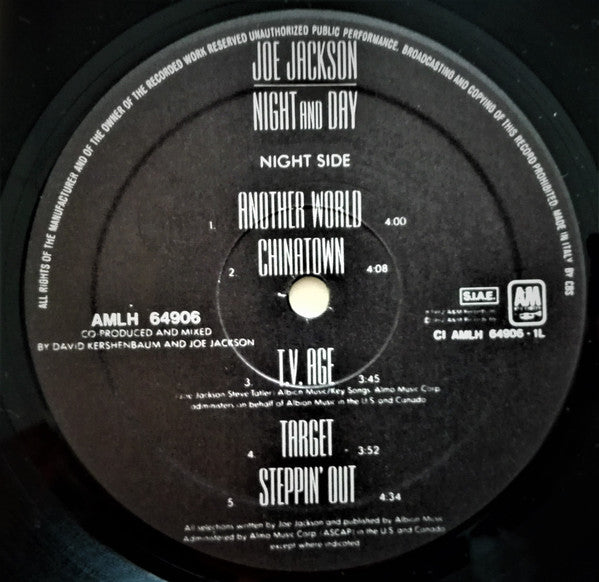 Joe Jackson - Night And Day